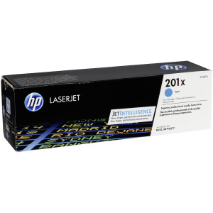 HP 201X CF401X Tonerkassette Cyan 2300 Seiten Original Toner