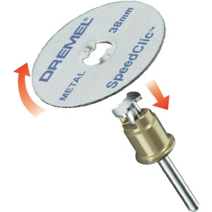 Dremel 406 2615S406JC Trennscheibe gerade 38mm 1 Set Metall
