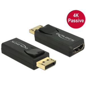 Delock Adapter DisplayPort 1.2 Stecker > HDMI Buchse
