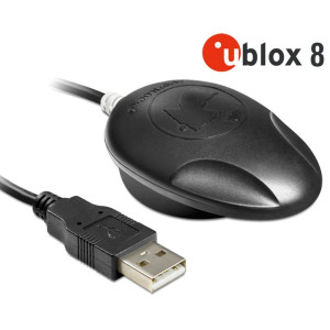 DeLOCK 62523 GNSS Beidou Galileo Glonass GPS NL-8002U - u-blox 8 USB