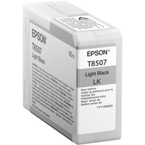 Epson Tintenpatrone light black T 850 80 ml               T 8507