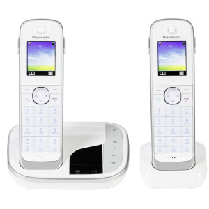 Panasonic KX-TGJ322GW Duo mit AB wei