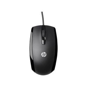HP X500 Maus USB Optisch Schwarz 3 Tasten