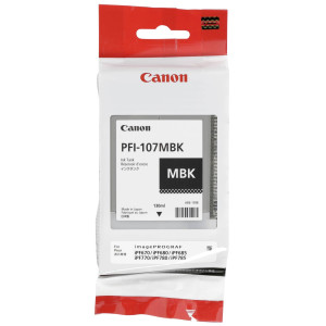 Canon Original PFI-107MBK Druckerpatrone - mattschwarz (6704B001)