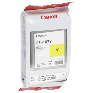Canon Original PFI-107Y Druckerpatrone - gelb (6708B001AA)