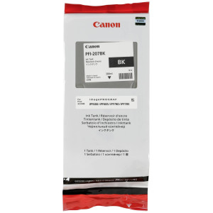 Canon Original PFI-207BK Druckerpatrone - schwarz 300ml