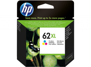 HP 62XL Druckerpatrone Original Cyan, Magenta, Gelb C2P07AE Tinte