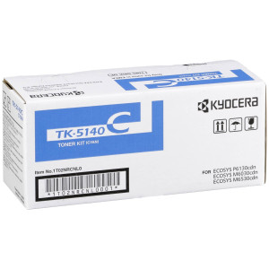 Kyocera Toner TK-5140C Cyan (ca. 5.000 Seiten) - Passend fr ECOSYS