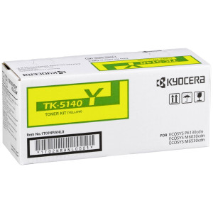 Kyocera Toner TK-5140Y Gelb (ca. 5.000 Seiten) - Passend fr ECOSYS