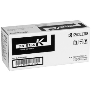 Kyocera Toner TK-5150K Schwarz (ca. 12.000 Seiten) - Passend fr