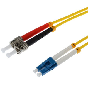 LWL Patchkabel LC/ST Duplex 9/12m OS2 gelb 1,0m