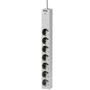 Rittal DK 7240.210 19 Zoll Netzwerkschrank-Steckdosenleiste 1 HE