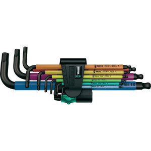 Wera 950 SPKL/9 SM N Innen-Sechskant Winkelschraubendreher-Set 9teilig