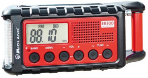 Midland ER300 C1173 Outdoorradio UKW Taschenlampe, wiederaufladbar