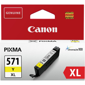 Canon Tintenpatrone CLI-571XL gelb (ca. 715 Seiten) - Passend fr