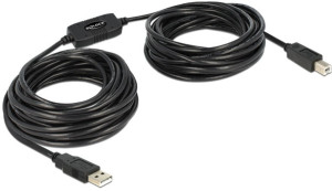 Delock Kabel USB 2.0 Typ-A Stecker > USB 2.0 Typ-B Stecker 11 m
