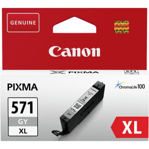 Canon Tintenpatrone CLI-571XL grau (ca. 289 Seiten) - Passend fr