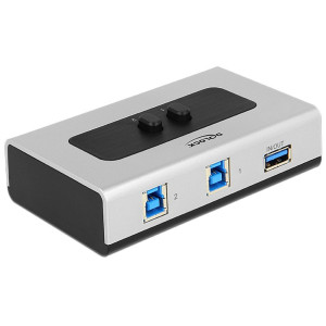 Delock 87667 Switch 2-port USB 3.0 manuell bidirektional