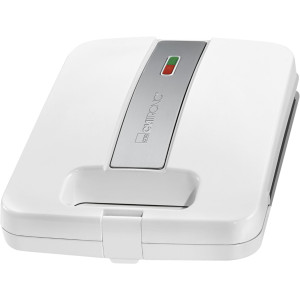 Clatronic ST3629 Sandwich-Toaster Wei, Silber