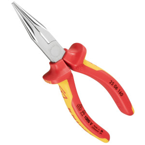 Knipex 25 06 160 VDE Flachrundzange Gerade 160mm