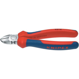 Knipex 70 05 180 Werkstatt Seitenschneider mit Facette 180mm