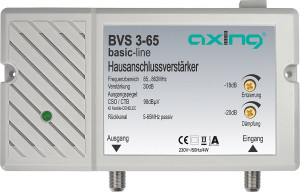 Axing BVS 3-65 Kabel-TV Verstrker 30 dB