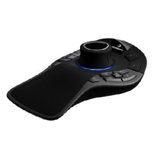 3Dconnexion SpaceMouse Pro USB 3D-Maus USB Schwarz 15 Tasten