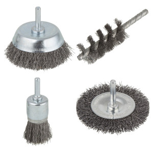 Wolfcraft Drahtbrsten-Set 2133000 1St.