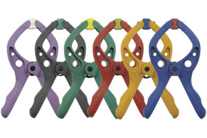 Wolfcraft 4 microfix - Federzwingen 3432000 Spann-Weite (max.):30mm