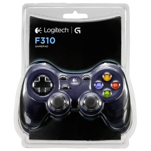 Logitech Gaming F310 Controller Gamepad PC Blau