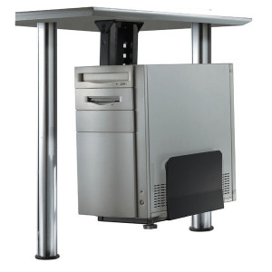 Neomounts PC Halterung Untertisch CPU-D200BLACK CPU-D200BLACK Schwarz