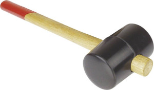Brder Mannesmann M 709-075 Gummihammer 708g 360mm 1St.