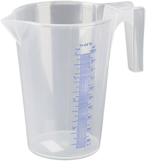 Pressol 07062 Messbecher 1l Polypropylen