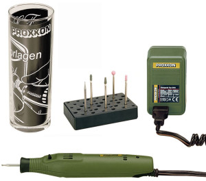 Proxxon Micromot GG12 Graviergert mit Zubehr, inkl. Koffer