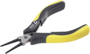 TOOLCRAFT 820718 ESD Rundzange Gerade 130mm
