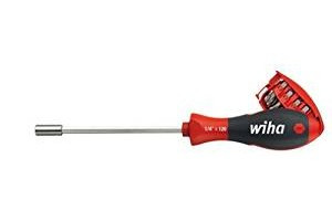 Wiha Werkstatt Bit-Schraubendreher 1/4\  (6.3 mm) DIN 3126, DIN ISO