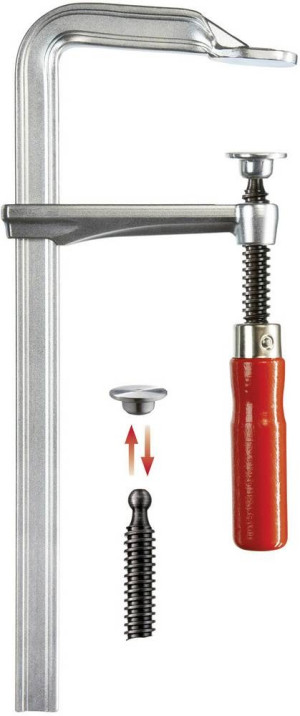 Bessey GZ20 Spann-Weite (max.):200mm Ausladungs-Mae:100mm