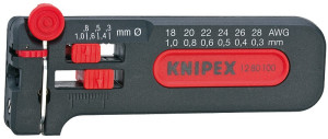 Knipex 12 80 100 SB Drahtabisolierer Geeignet fr CU-Leiter 0.3 bis