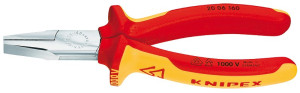 Knipex 20 06 160 VDE Flachzange Gerade 160mm