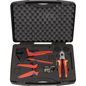 Knipex 97 91 01 Werkzeugset TechnikerInnen im Koffer 3teilig