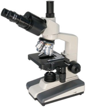 Bresser Optik Durchlichtmikroskop Trinokular 1000 x Durchlicht
