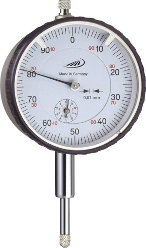 Helios Preisser 0701110 Messuhr () 58mm 10mm Ablesung: 0.01mm