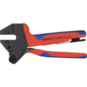 Knipex 97 43 200A Crimpzange ohne Crimpeinsatz
