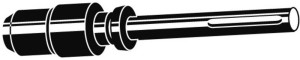 Heller 217590 Adapter SDS-max auf SDS-plus-Aufnahme 1St.