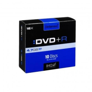 Intenso 4111652 DVD+R Rohling 4.7GB 10 St. Slimcase