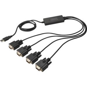 Assmann DIGITUS USB 2.0 zu 4xRS232 Kabel