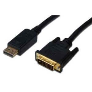 Digitus DisplayPort / DVI Adapterkabel DisplayPort Stecker, DVI-D 24+