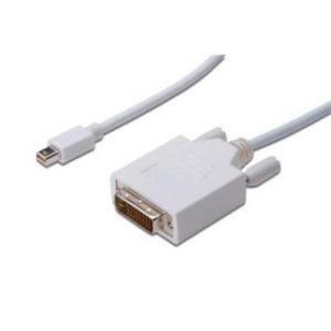Digitus Mini-DisplayPort / DVI Adapterkabel Mini DisplayPort Stecker,