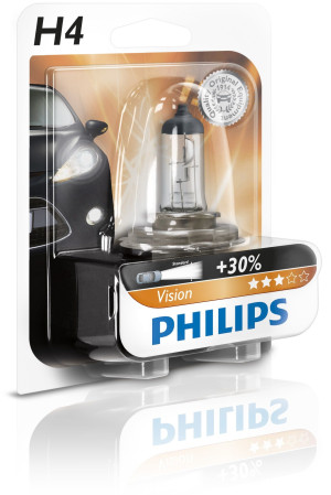 Philips 47480330 Halogen Leuchtmittel Vision H4 60/55W 12V