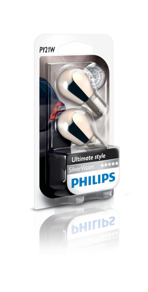 Philips 31117730 Signal Leuchtmittel Silvervision PY21W 21W 12V